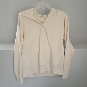 Sincerely Jules Cream Hoodie Sweatshirt